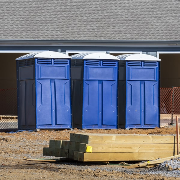 how do you dispose of waste after the portable restrooms have been emptied in North El Monte CA